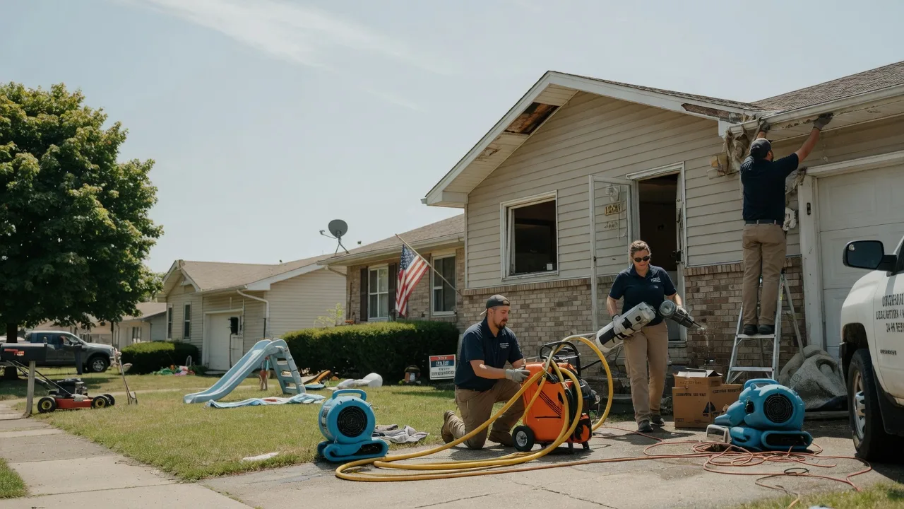 Water Damage Restoration in Edinburg, PA near me